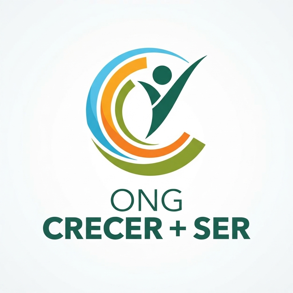 ONG Crecer + Ser Logo